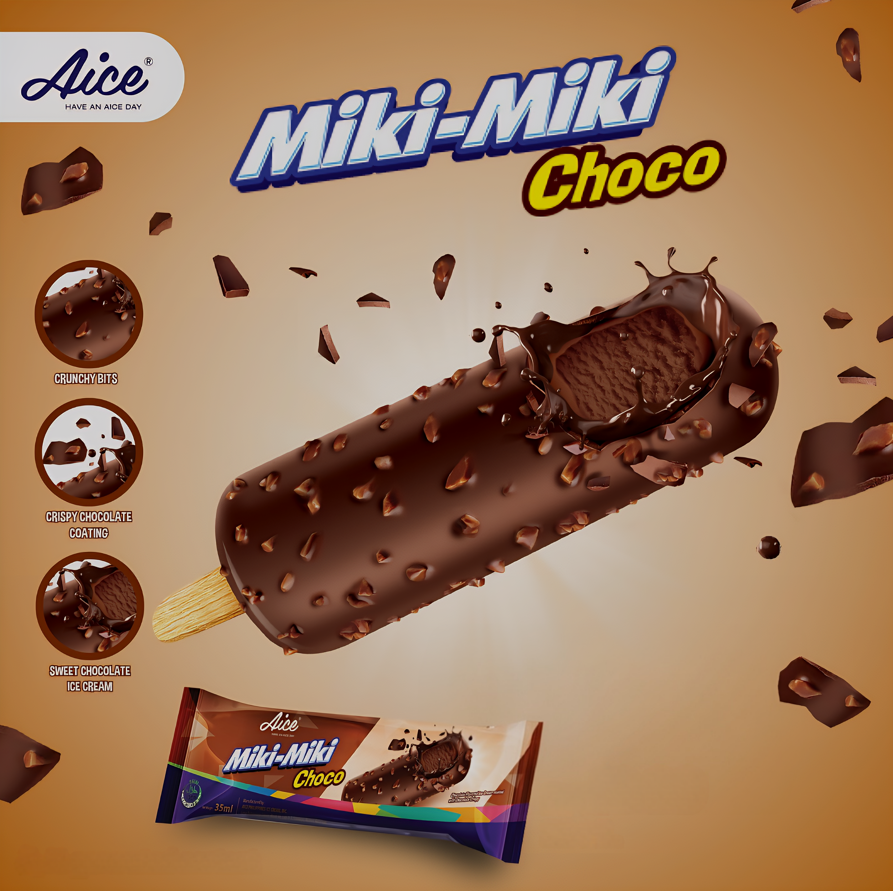 MIKI MIKI DOUBLE CHOCOLATE