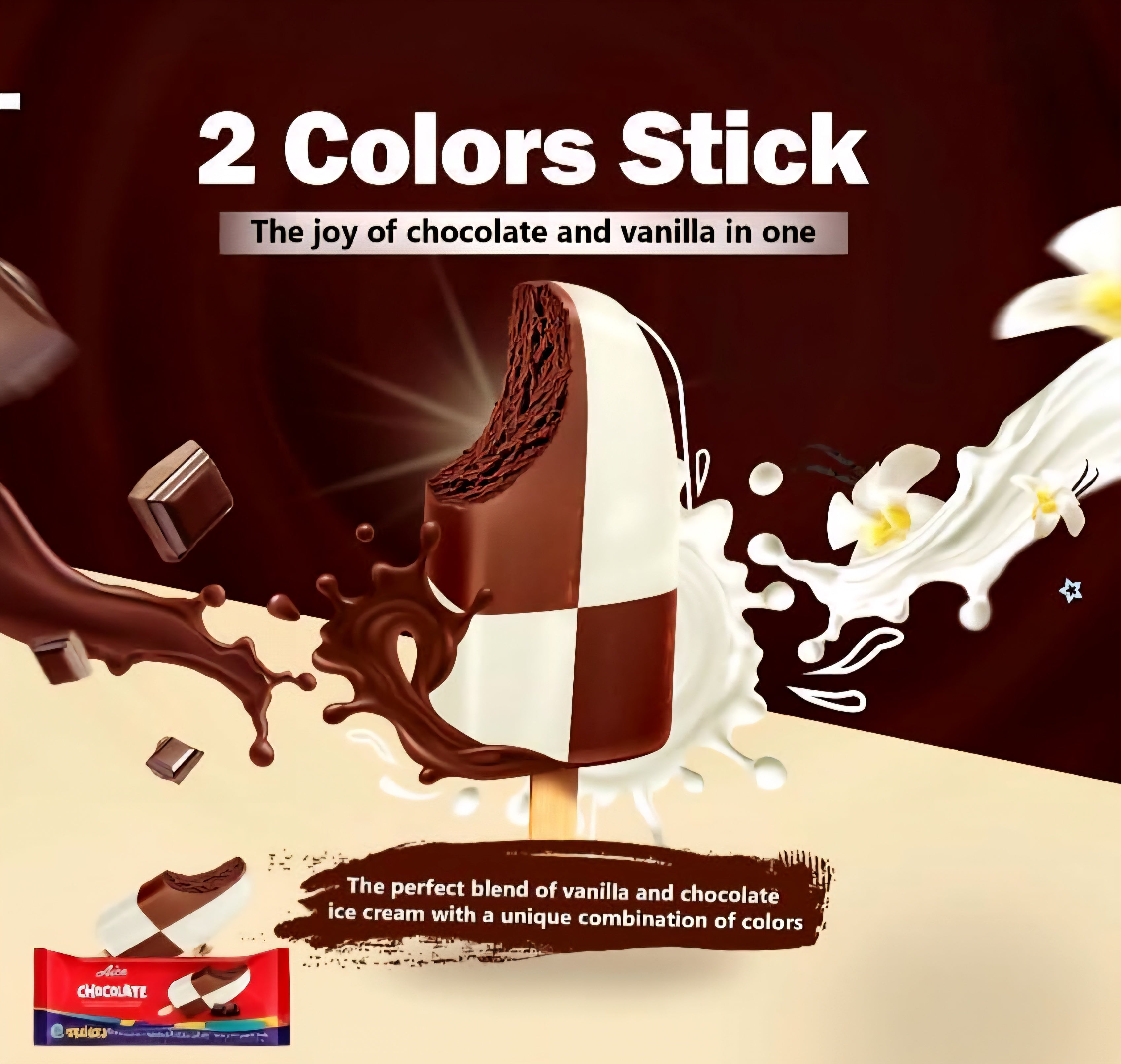 TWO COLOR CHOCOLATE